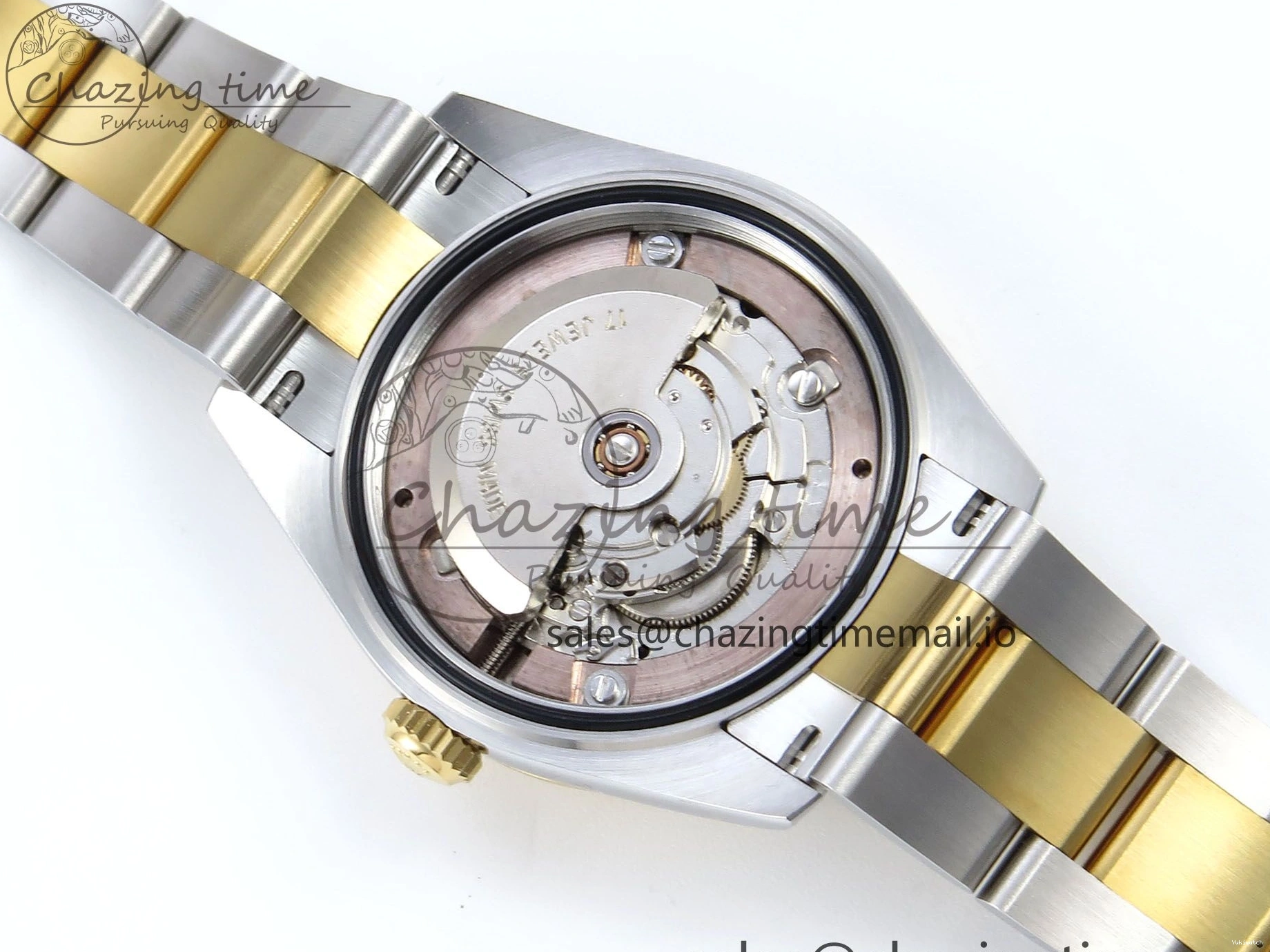 Diamonds Bezel ETA Oyster Best DateJust YG Edition Diamonds 904L 31 1:1 SS on Dial ARF 278383RBR Steel 2688 Bracelet YG 0518